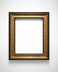 The Heritage Frame in Antique Gold Noir