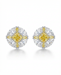 The Solis Citrine Studs