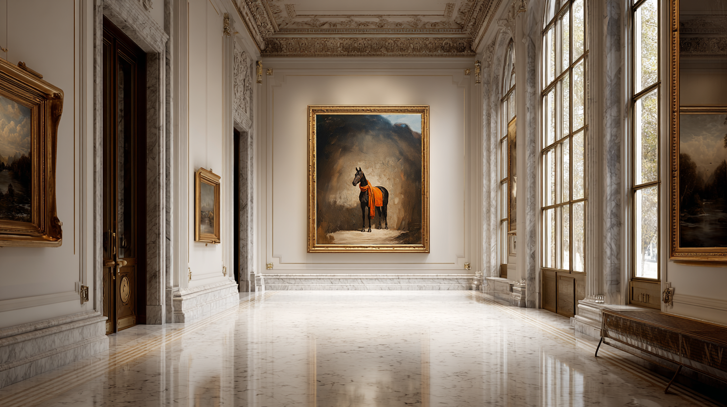 The Saffron Guard  Print