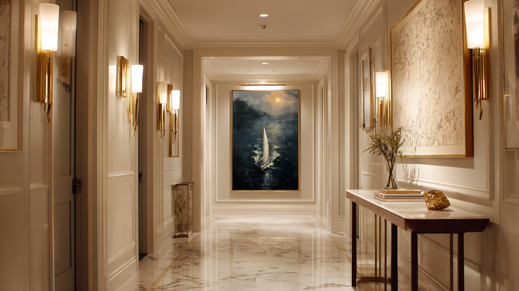 Nocturne for a Moving Sea Print