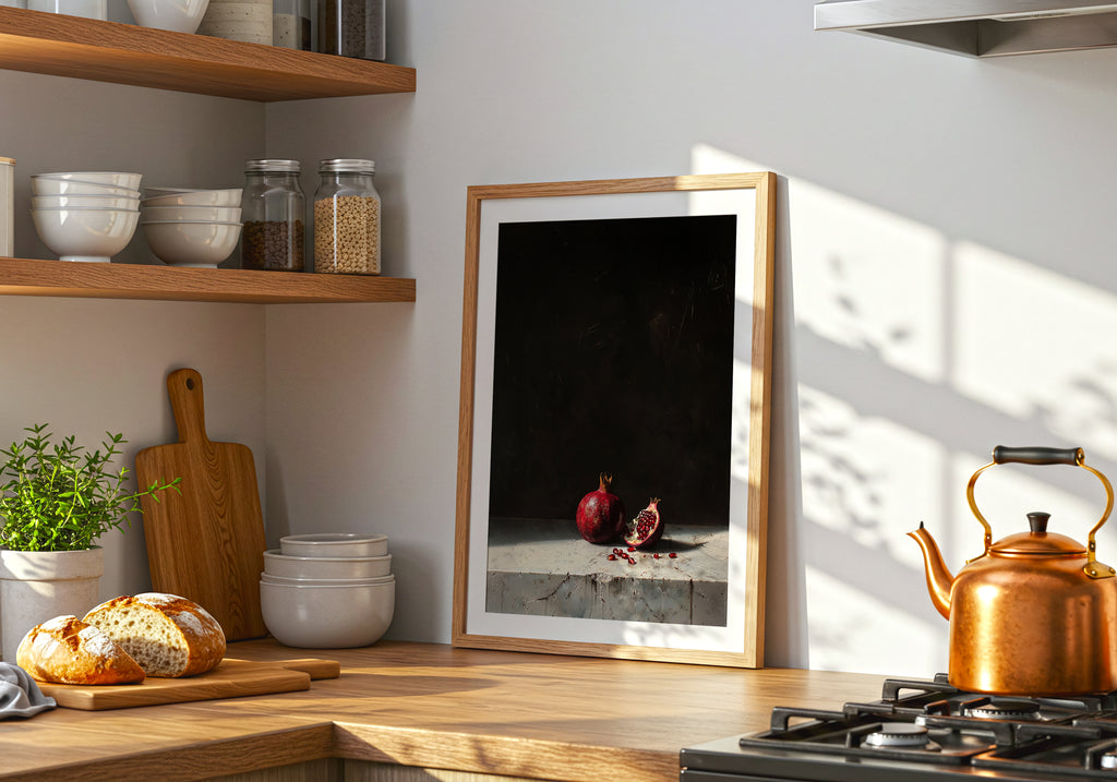Pomegranate Study Print