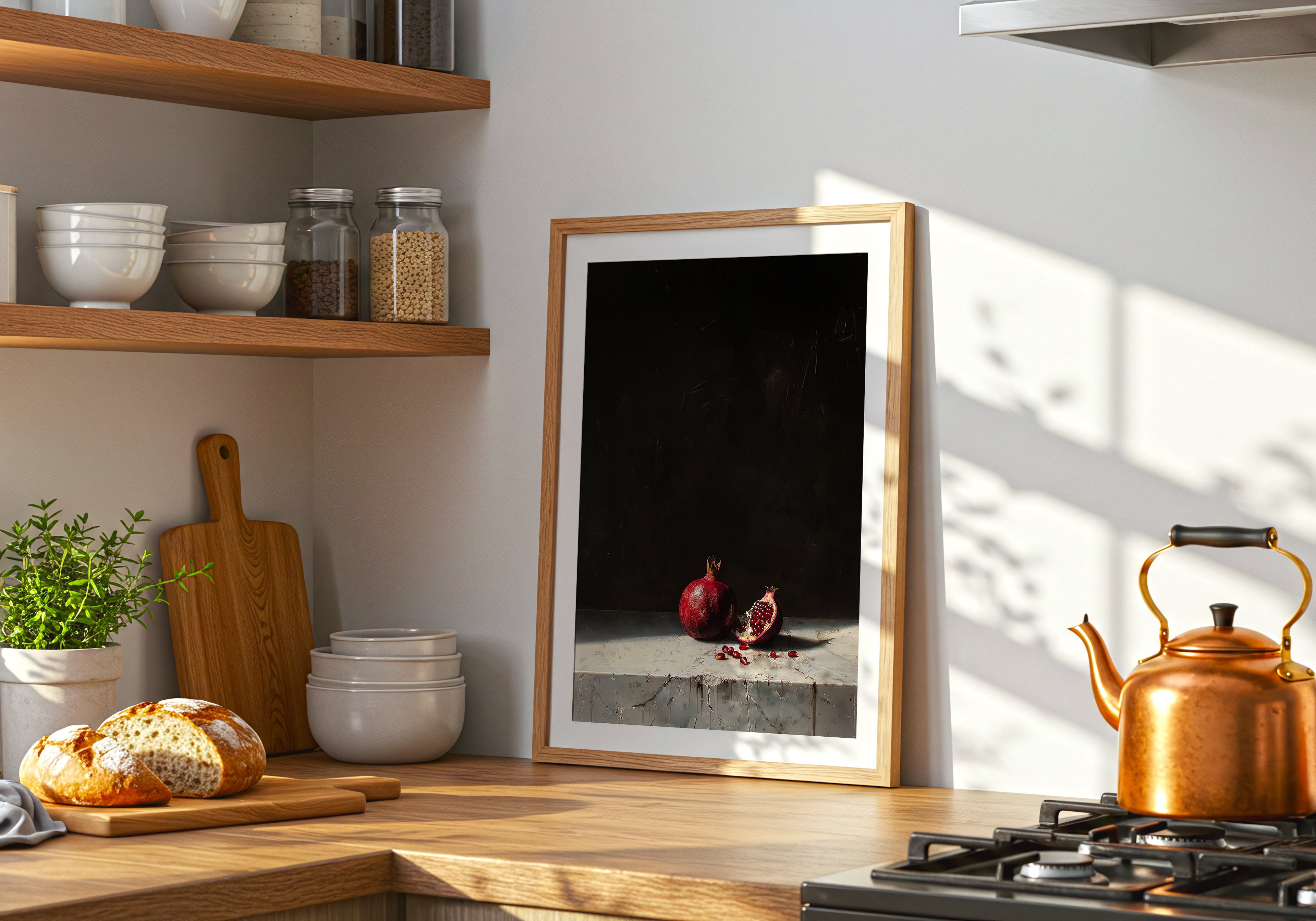 Pomegranate Study Print