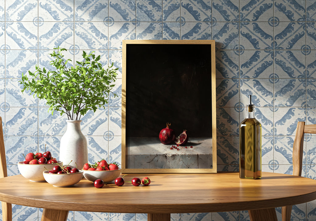 Pomegranate Study Print