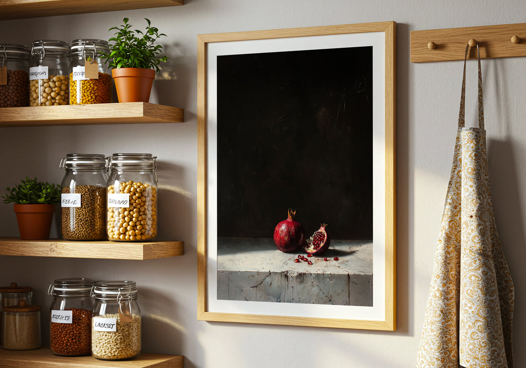 Pomegranate Study Print