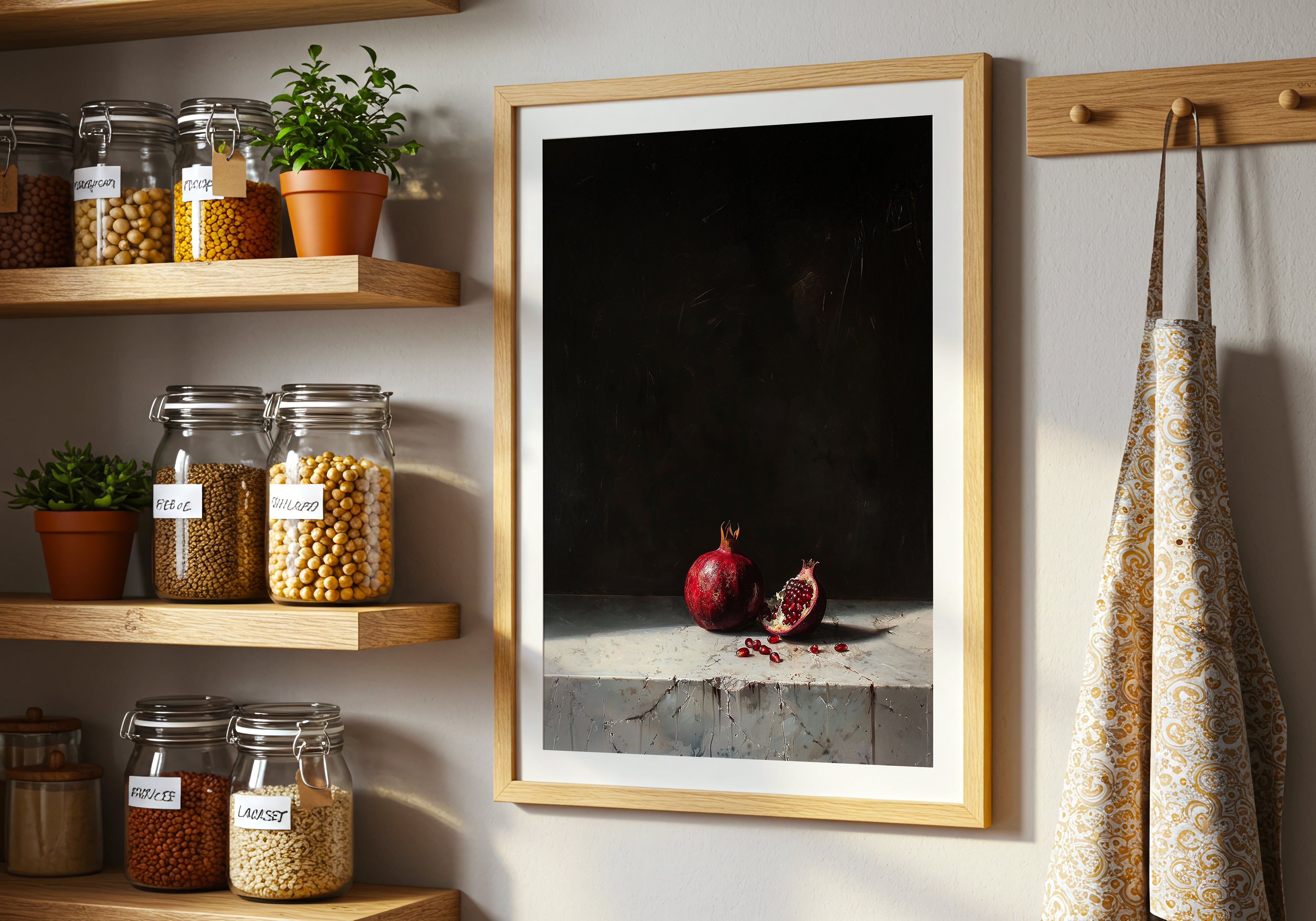 Pomegranate Study Print
